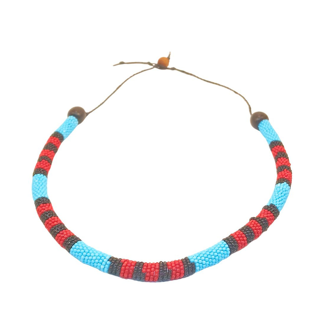 Colar Coral | Kaxinawa | 1033