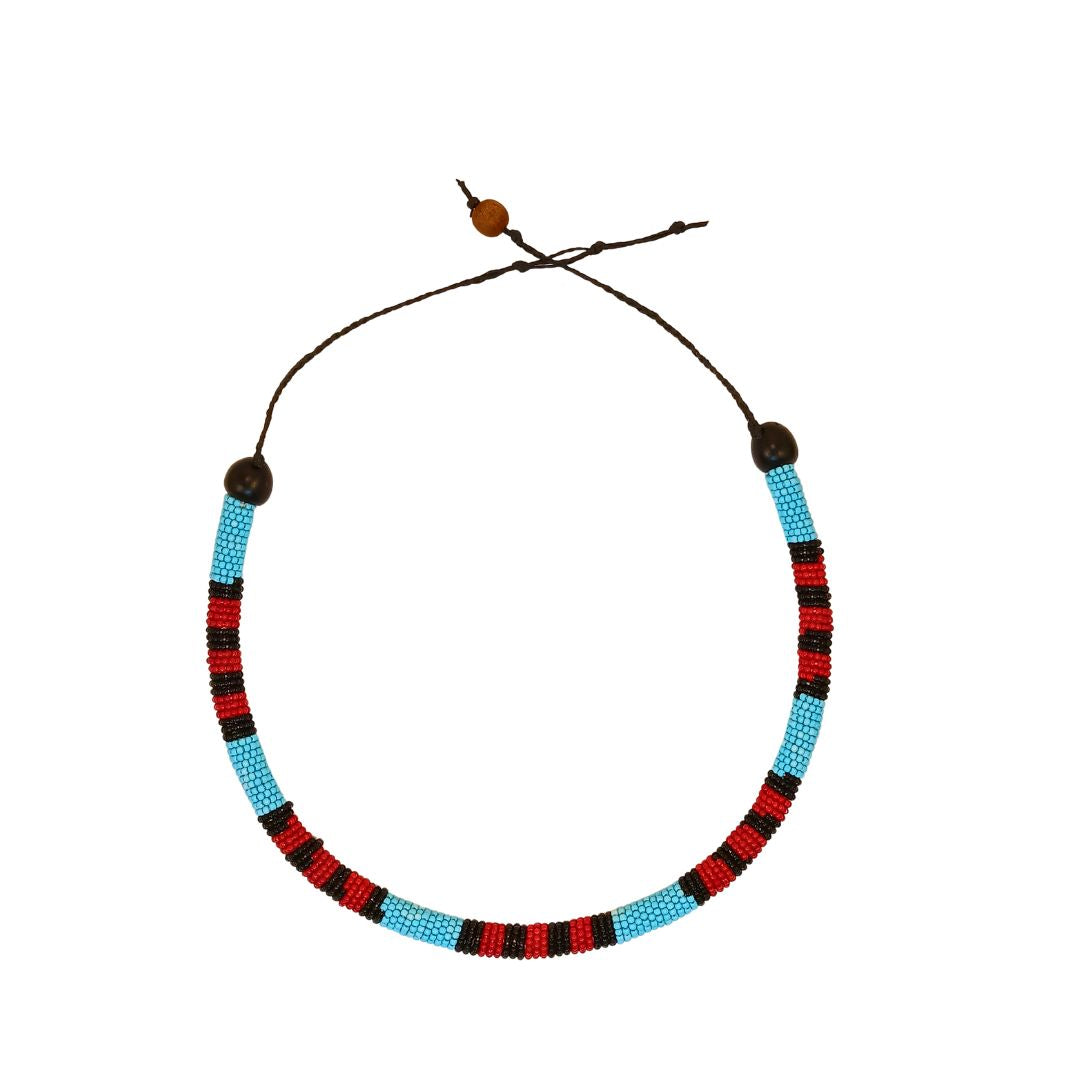 Colar Coral | Kaxinawa | 1033
