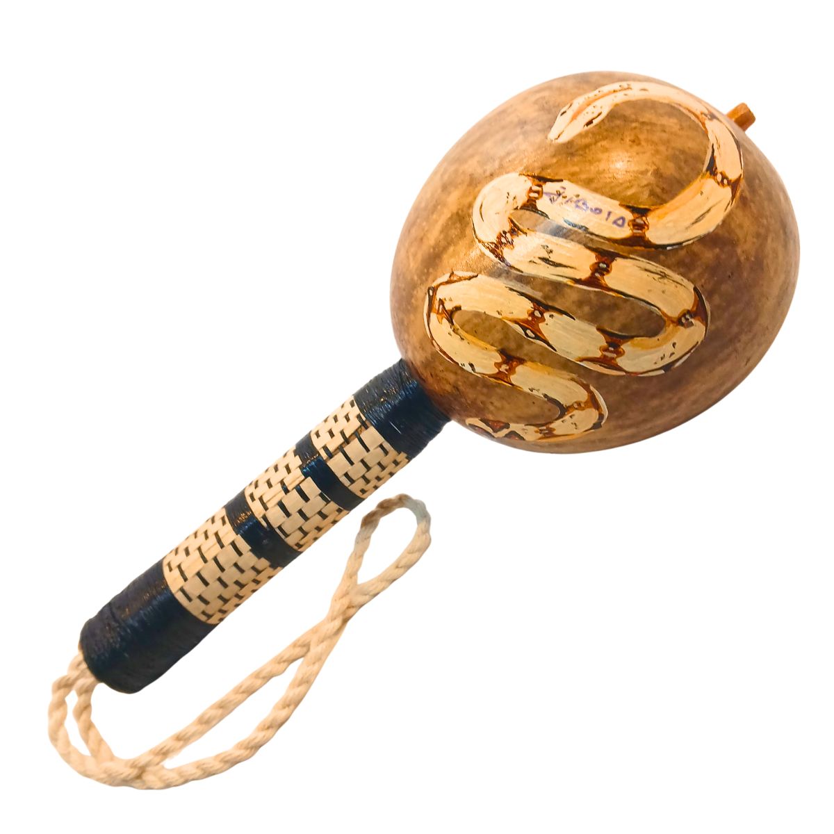 Maraca Arte Indígena Etnia Fulni-O | Jararaca | 131887