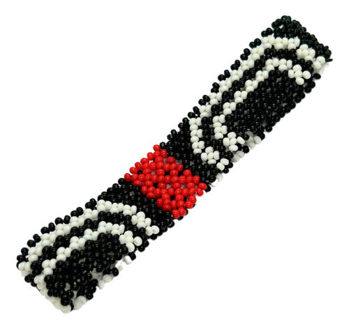 Pulseira De Miçangas Arte Indígena Fina | Waura | 931