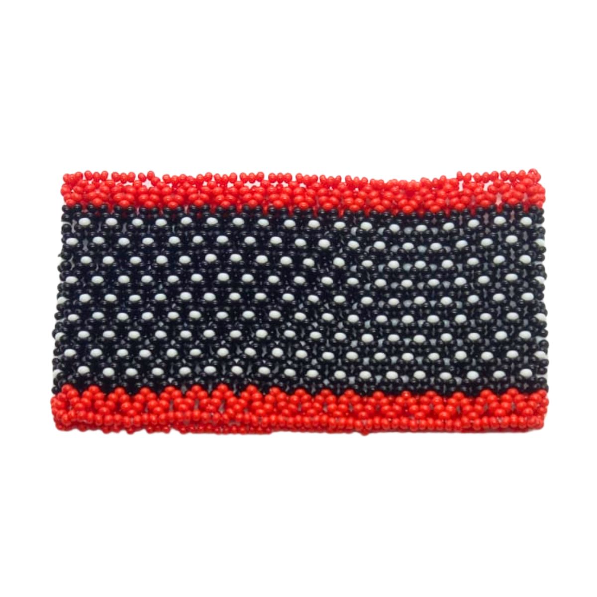 Pulseira de Miçangas Arte Indígena Elástica |Waura| 1393