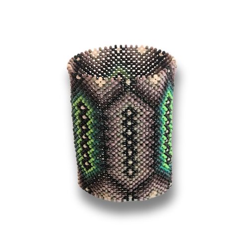 Pulseira de Miçangas Arte Indígena | Etnia Yawanawa | 444