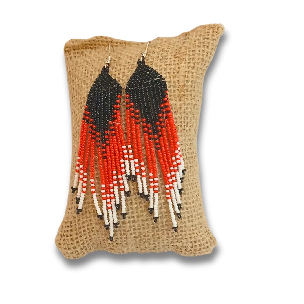 Brincos de Miçangas Arte Indígena |Waura| 1531