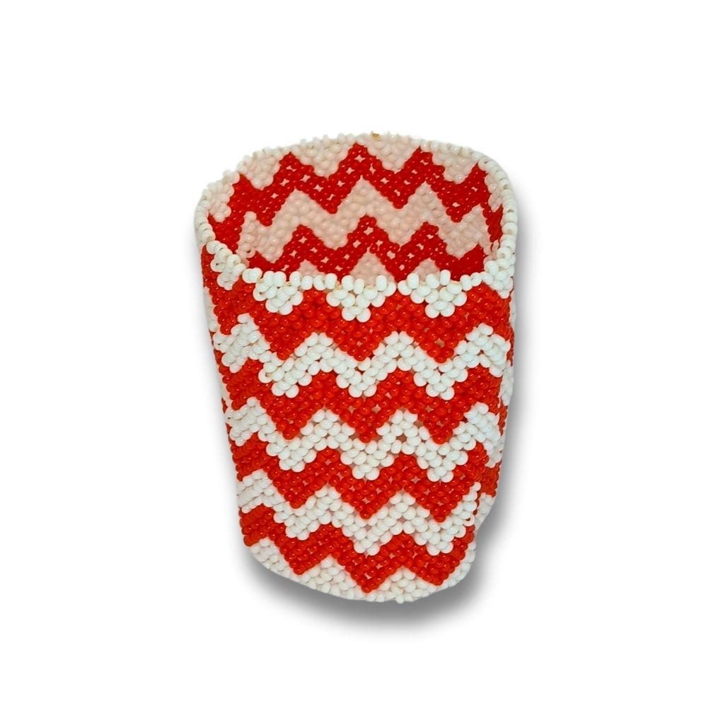 Pulseira de Miçangas Arte Indígena Elástica | Fulni-O | 1269