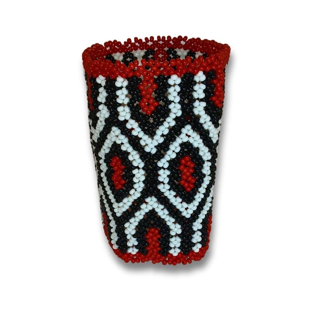 Pulseira de Miçangas Arte Indígena Elástica | Fulni-O | 1297