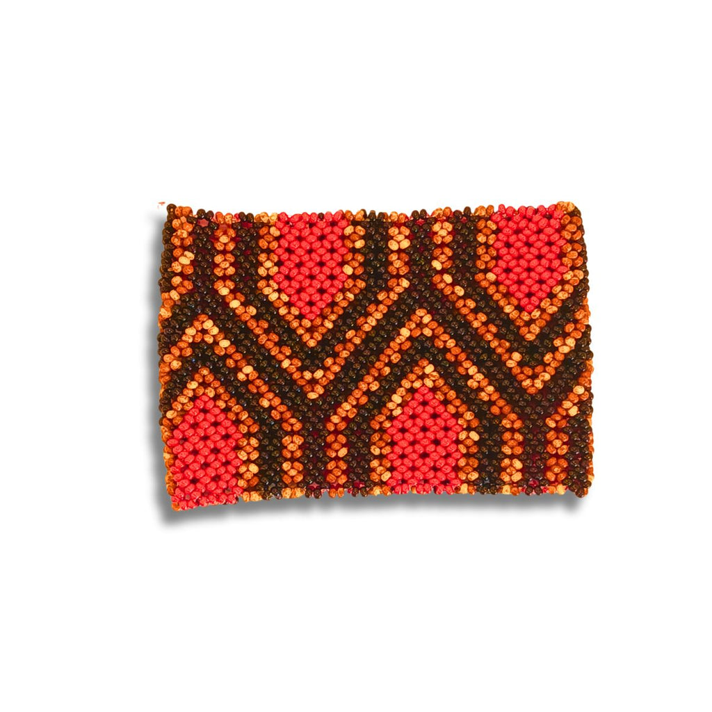 Pulseira de Miçangas Arte Indígena Elástica | Fulni-O | 1285