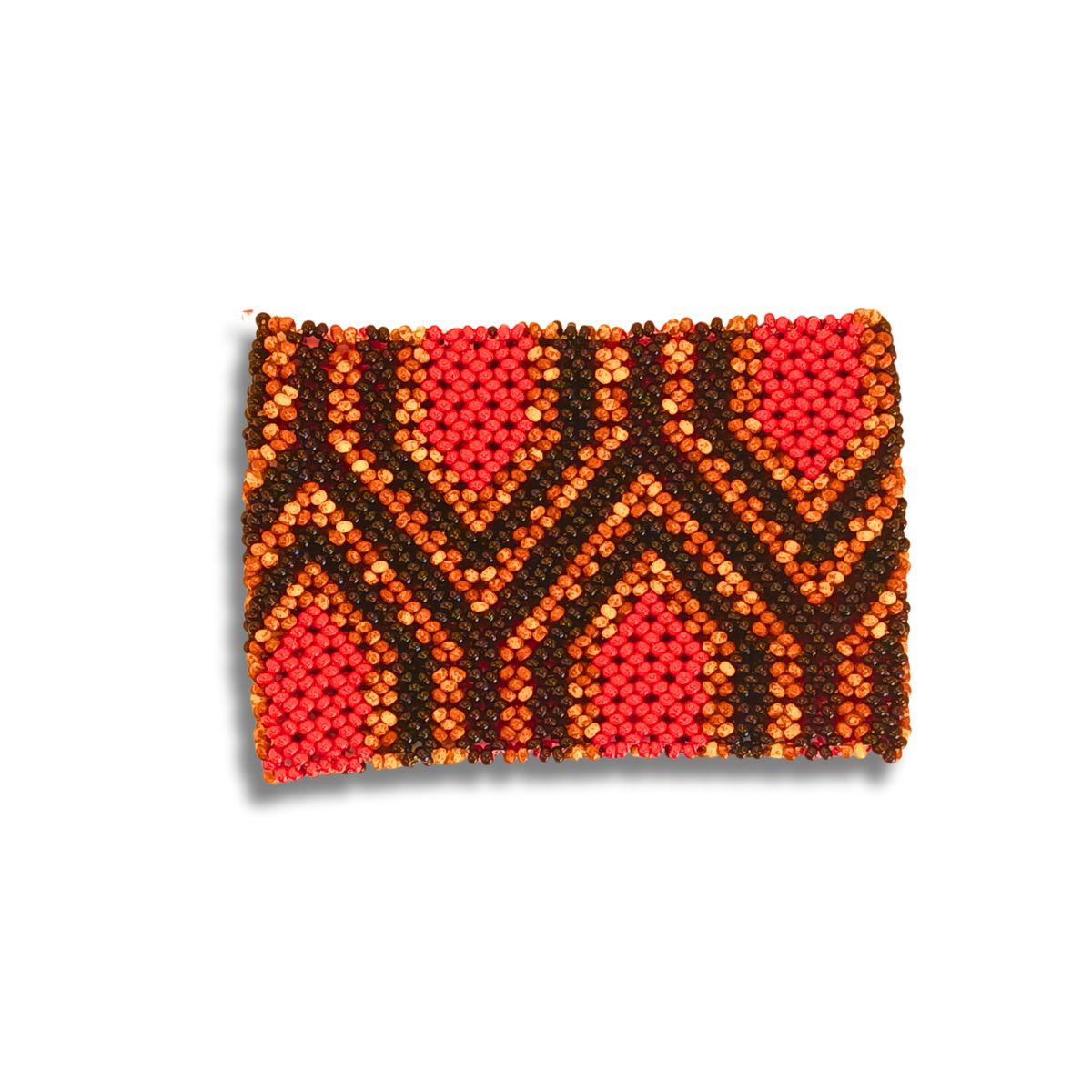 Pulseira de Miçangas Arte Indígena Elástica | Fulni-O | 1285