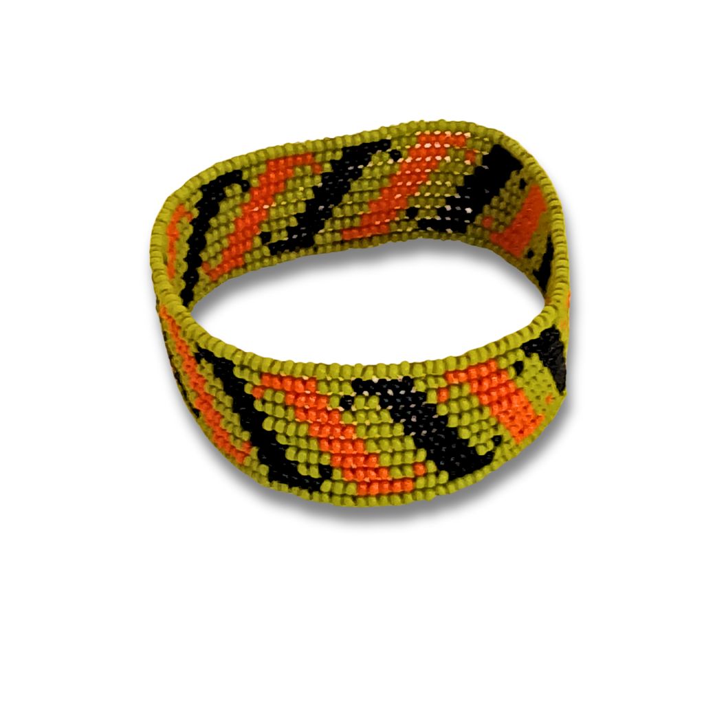 Pulseira de Miçangas Arte Indígina | Canela | 21210 | 8cm