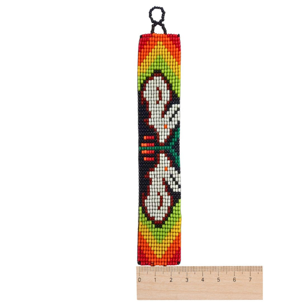 Pulseira de Miçangas Arte Indígena Aberta | Kaxinawa | 448