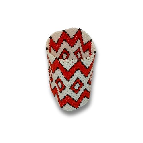 Pulseira de Miçangas Arte Indígena Elástica |Waura| 1395