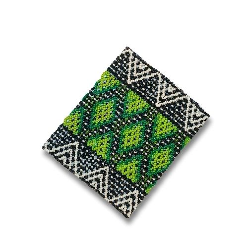 Pulseira de Miçangas Arte Indígena Elástica |Waura| 1401