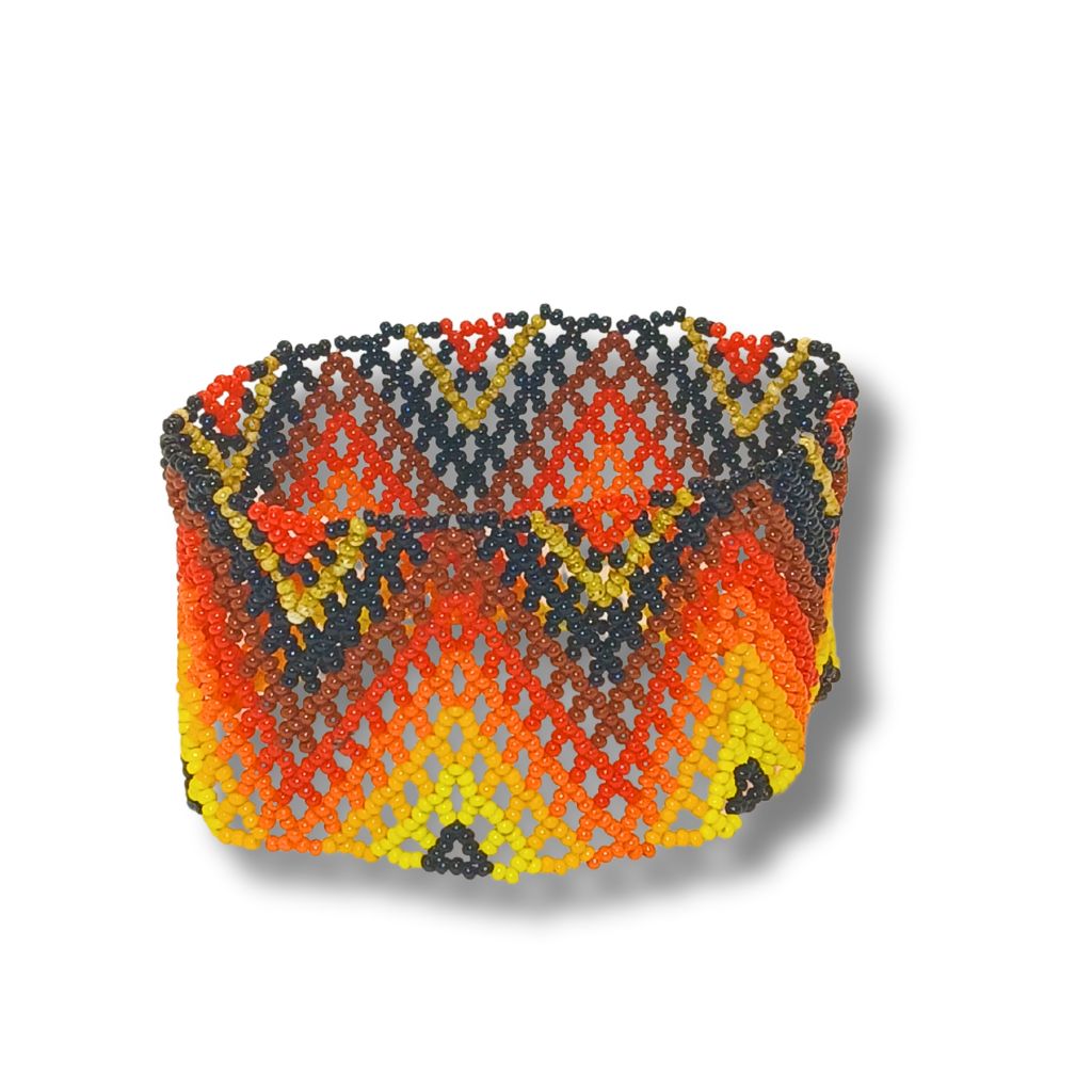 Dupla Pulseira de Miçangas Indígena | Huni Kuin | 132111