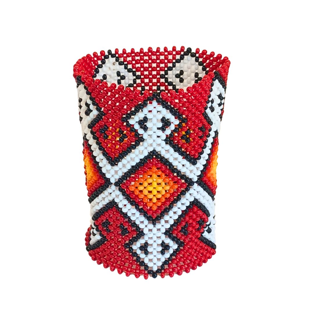 Pulseira de Miçangas Arte Indígena | Etnia Yawanawa | 1177