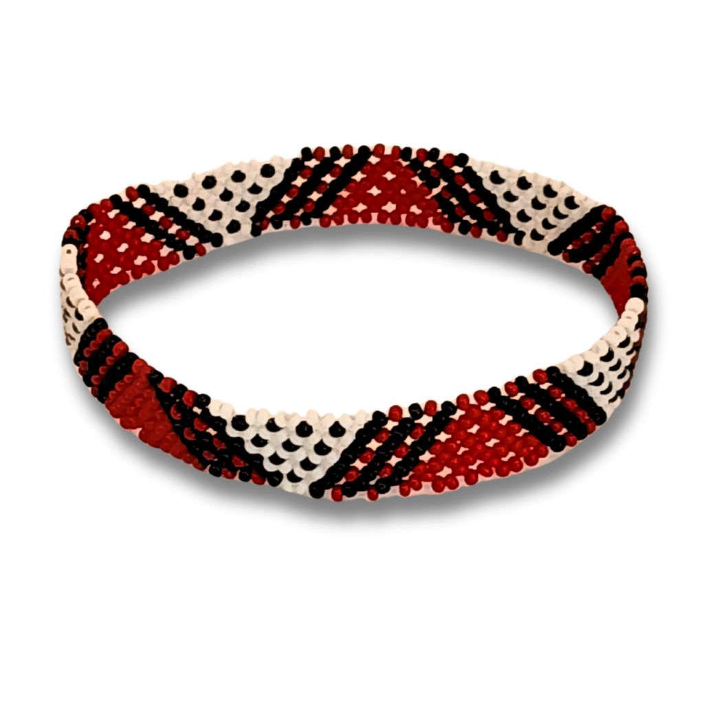 Pulseira de Miçangas Arte Indígina | Canela | 21179 | 9,5cm