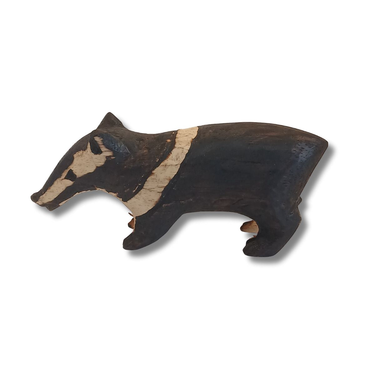 Bicho Entalhado em Madeira | Arte Indígena Autêntica