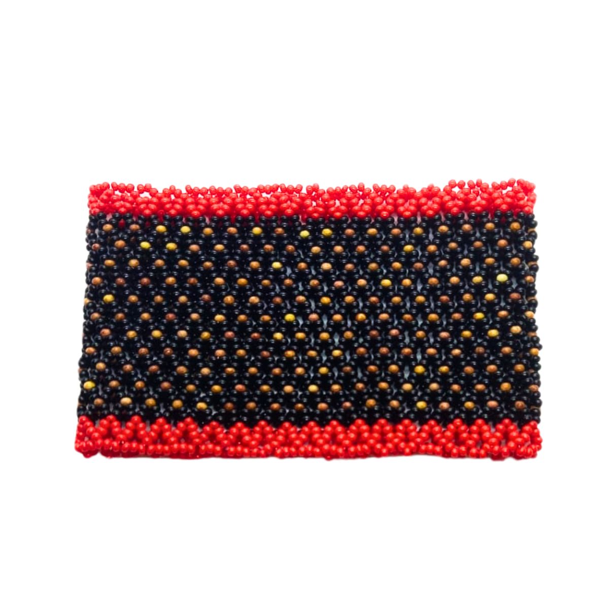 Pulseira de Miçangas Arte Indígena Elástica |Waura| 1391