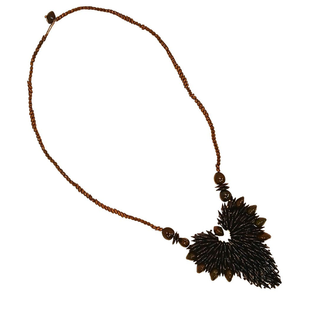 Colar de sementes Arte Indigena | Pataxó | 21192