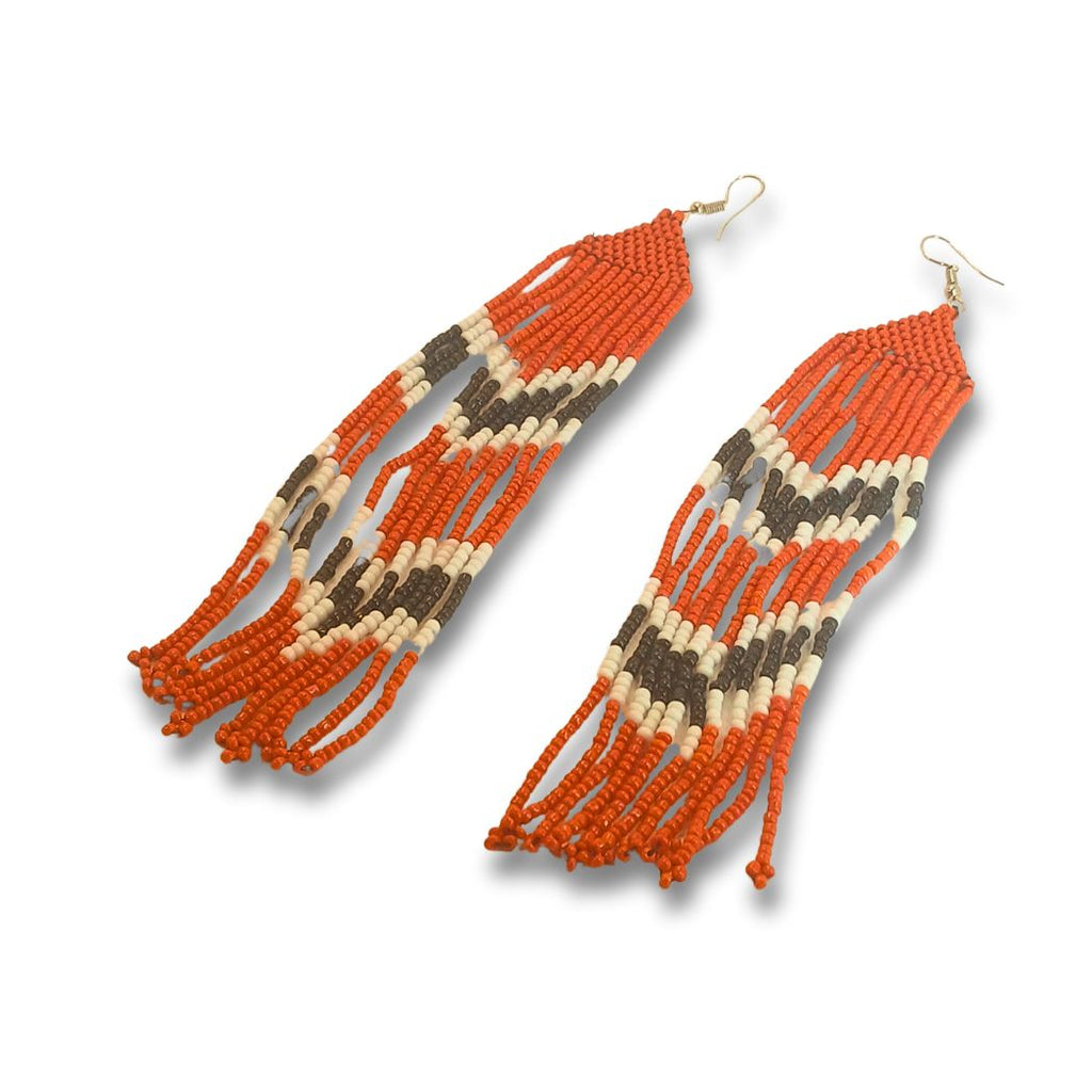 Brincos Etnia Fulni-ô - Arte IndÍgina - SKU130467