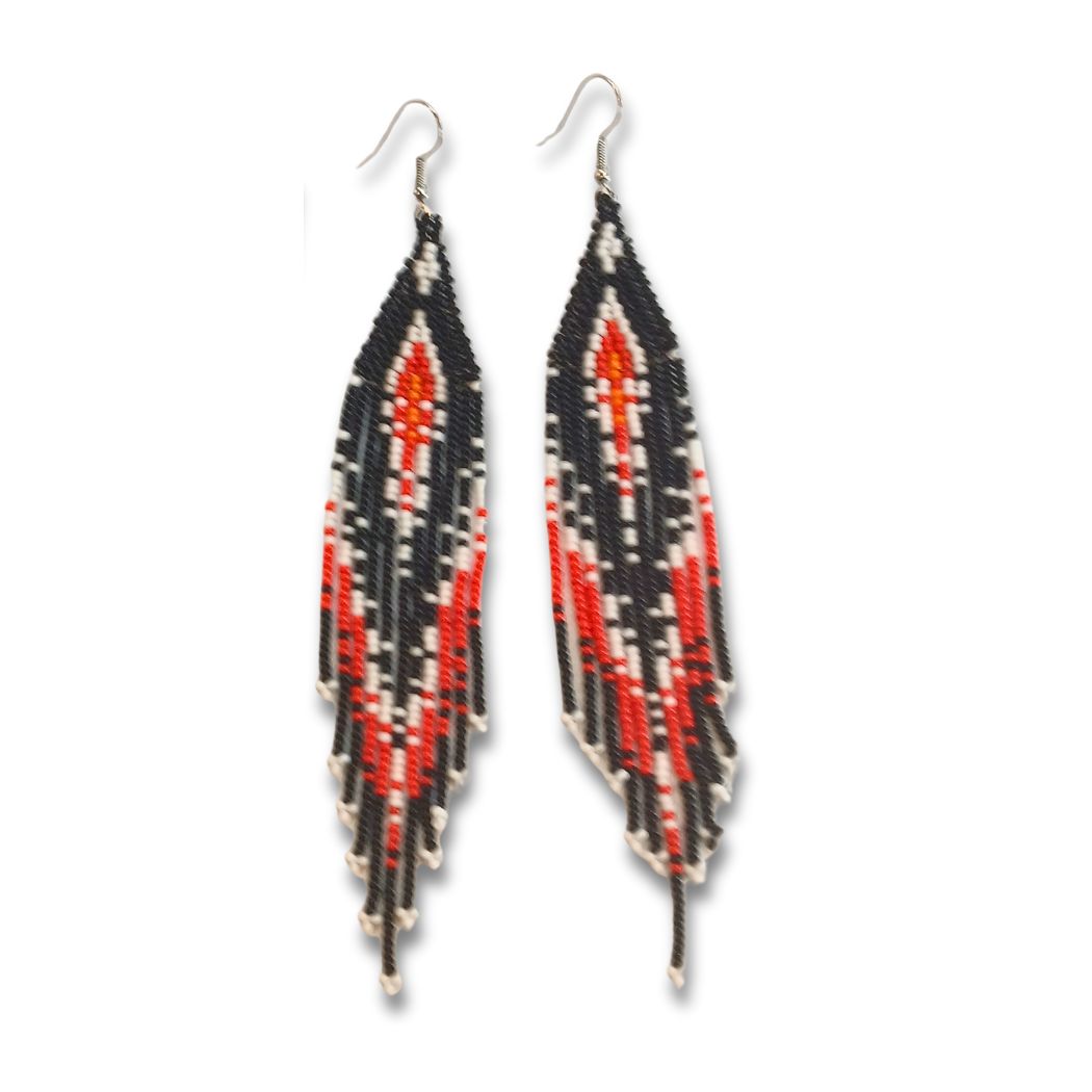 Brincos de Miçangas Arte Indígena |Waura| 1527