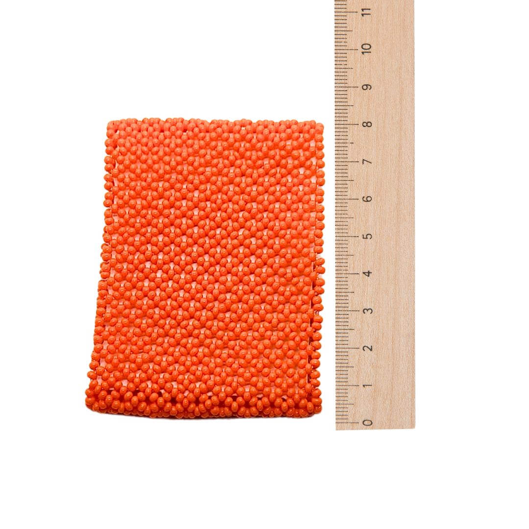 Dupla Pulseira De Miçangas Indígena Elástica | Fulni-Ô | 1023