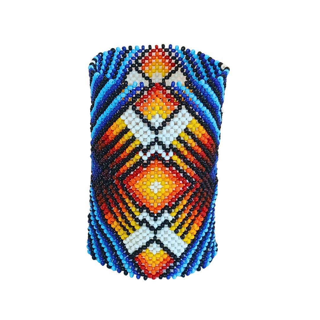 Pulseira de Miçangas Arte Indígena | Etnia Yawanawa | 1173