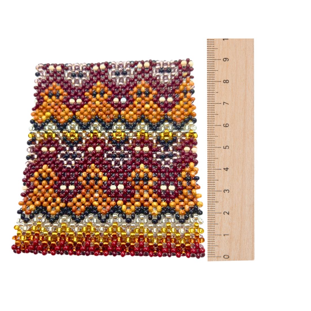 Pulseira de Miçangas Arte Indígena | Etnia Yawanawa | 1171