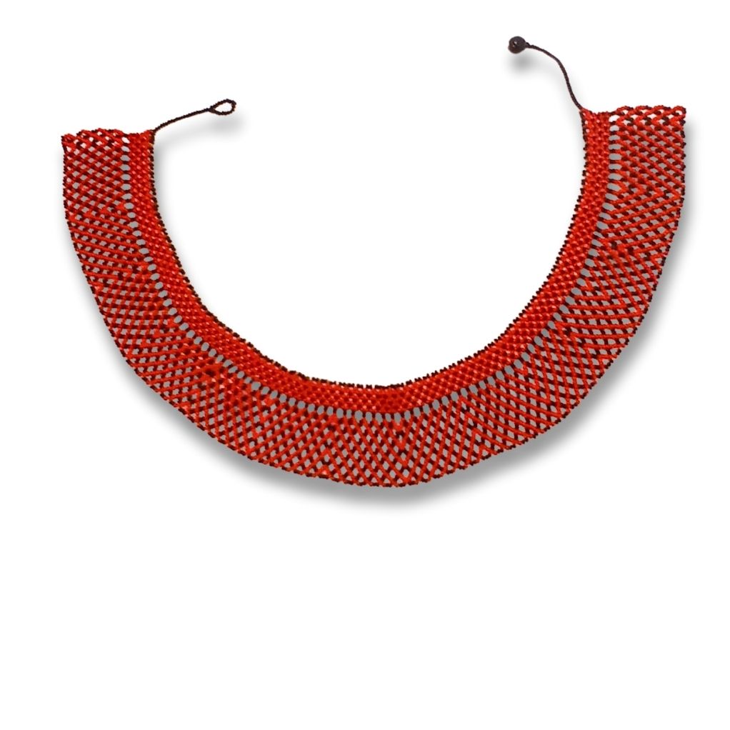 Colar de Miçangas Arte Indígena | Waura | 1523