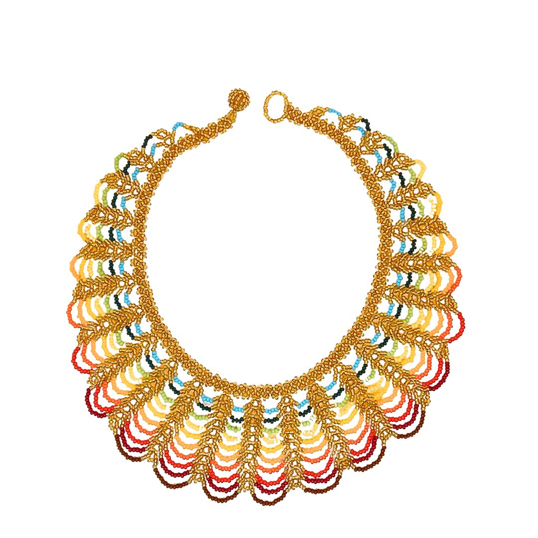 Colar de Miçangas Indígena | Ingá de Putumayo | 144190