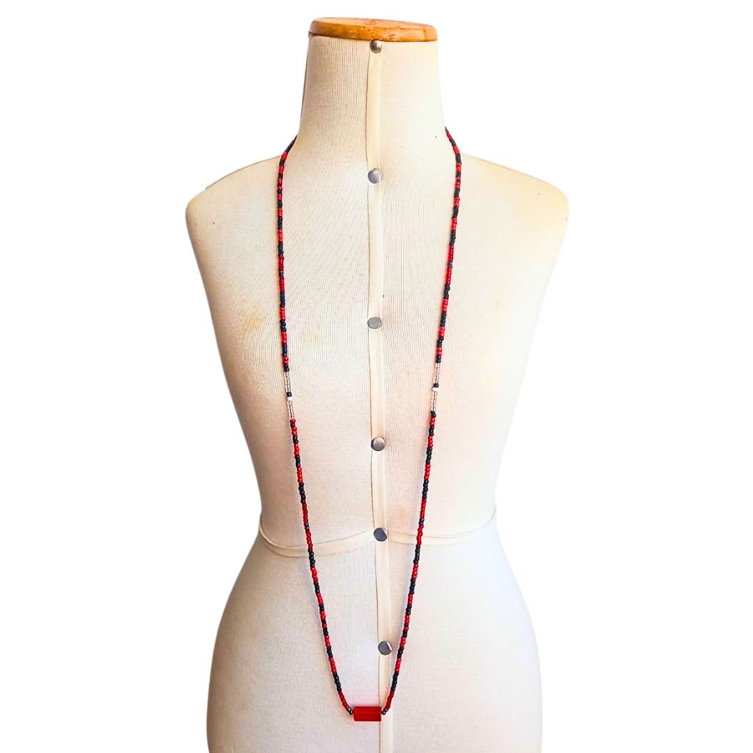 Colar de Miçangas Guia Exu | 1099