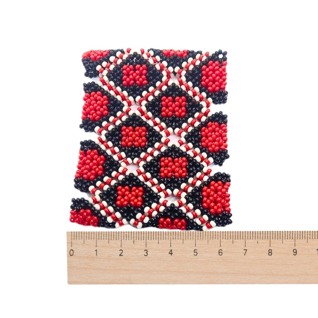 Pulseira de Miçangas Arte Indígena Elástica | Waura | 975