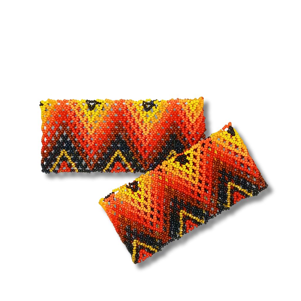 Dupla Pulseira de Miçangas Indígena | Huni Kuin | 132111