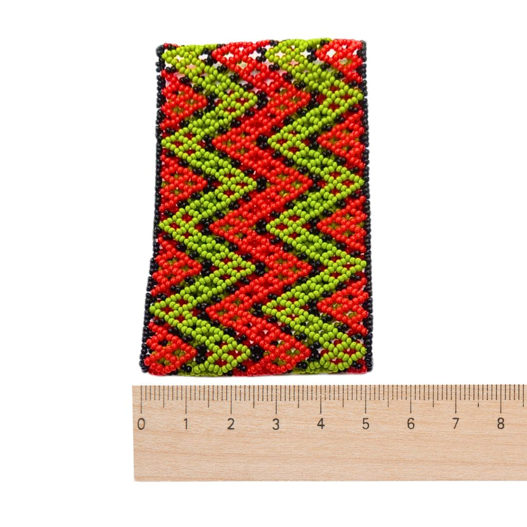 Pulseira de Miçangas Arte Indígena Elástica | Waura | 977