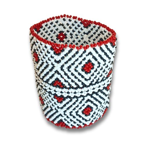 Pulseira de Miçangas Arte Indígena Elástica | Fulni-O | 1315