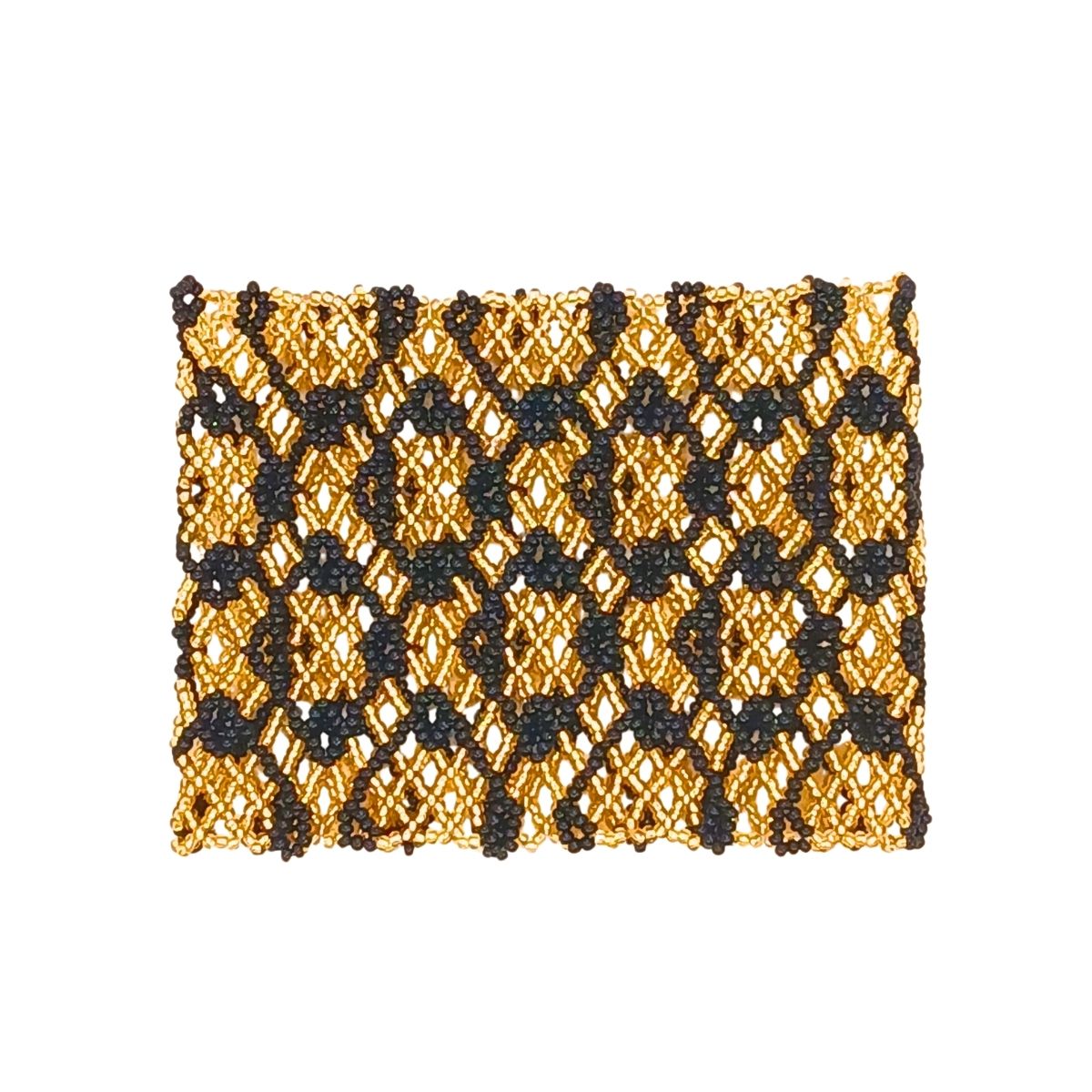 Pulseira de Miçangas Arte Indígena Branco | Waura | 150015